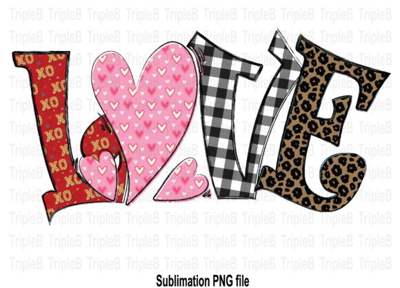Download Love Valentine's Sublimation Designs 3 - Designs Collection