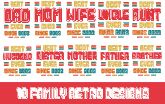 Download 10 Family Retro Designs - 2003 - Designs Collection