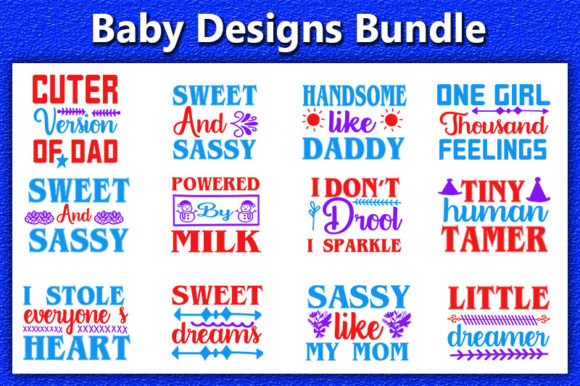 Download Baby Designs Bundle - Designs Collection