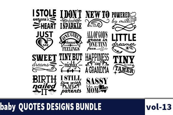 Download 15 BABY  Designs Bundle - Designs Collection
