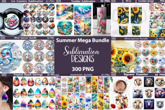Download Summer Mega Bundle Sublimation Designs - Designs Collection