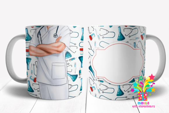 Download Male Nurse Mug Sublimation Designs #1 - Designs Collection