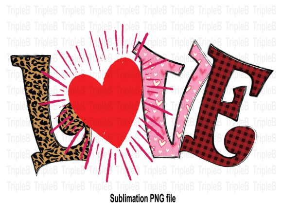 Download Love Valentine's Sublimation Designs 6 - Designs Collection