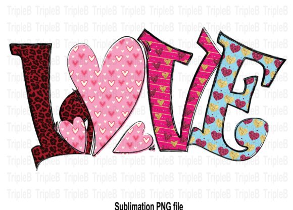 Download Love Valentine's Sublimation Designs 4 - Designs Collection