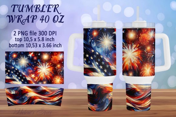 Download Firework Patriotic Tumbler Designs 40oz - Designs Collection
