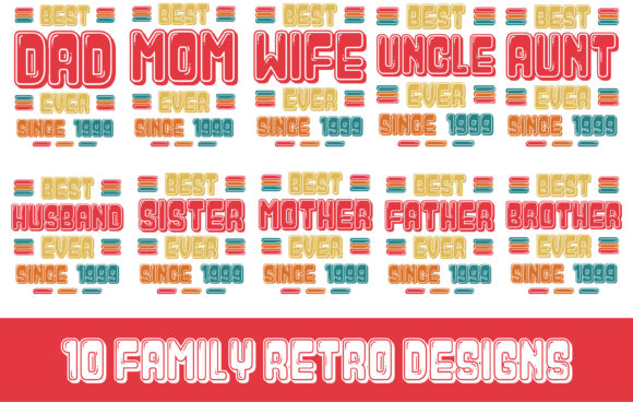 Download 10 Family Retro Designs - 1999 - Designs Collection