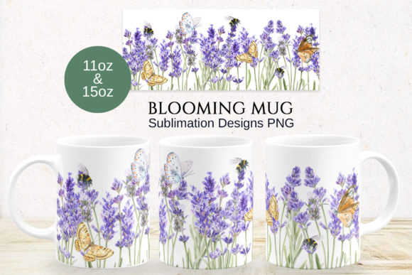 Download Lavender Mug Sublimation Designs - Designs Collection