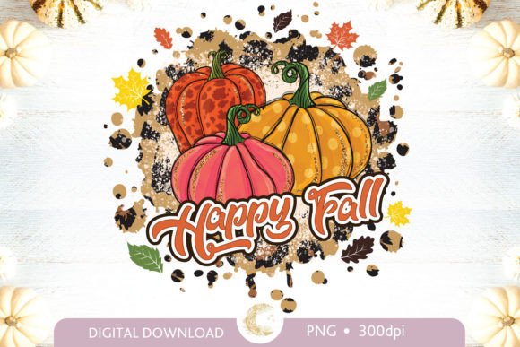 Download Happy Fall Pumpkin Sublimation - Premium Bundle
