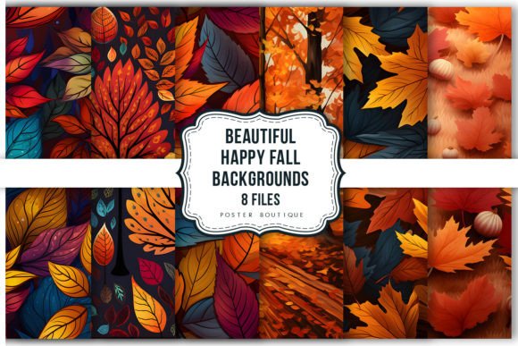 Download Happy Fall Backgrounds Pack - Premium Resources