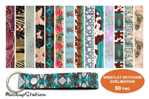 Download Wristlet Keychain Sublimation Designs - Designs Collection