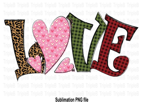 Download Love Valentine's Sublimation Designs 5 - Designs Collection